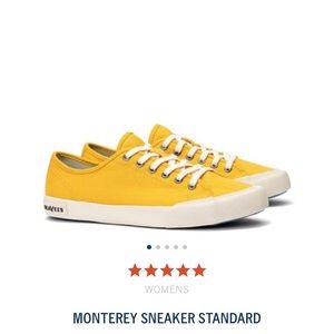 SeaVees orange sneakers